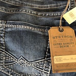 816 Stetson a Ladies Jeans Boot Cut with Stretch.